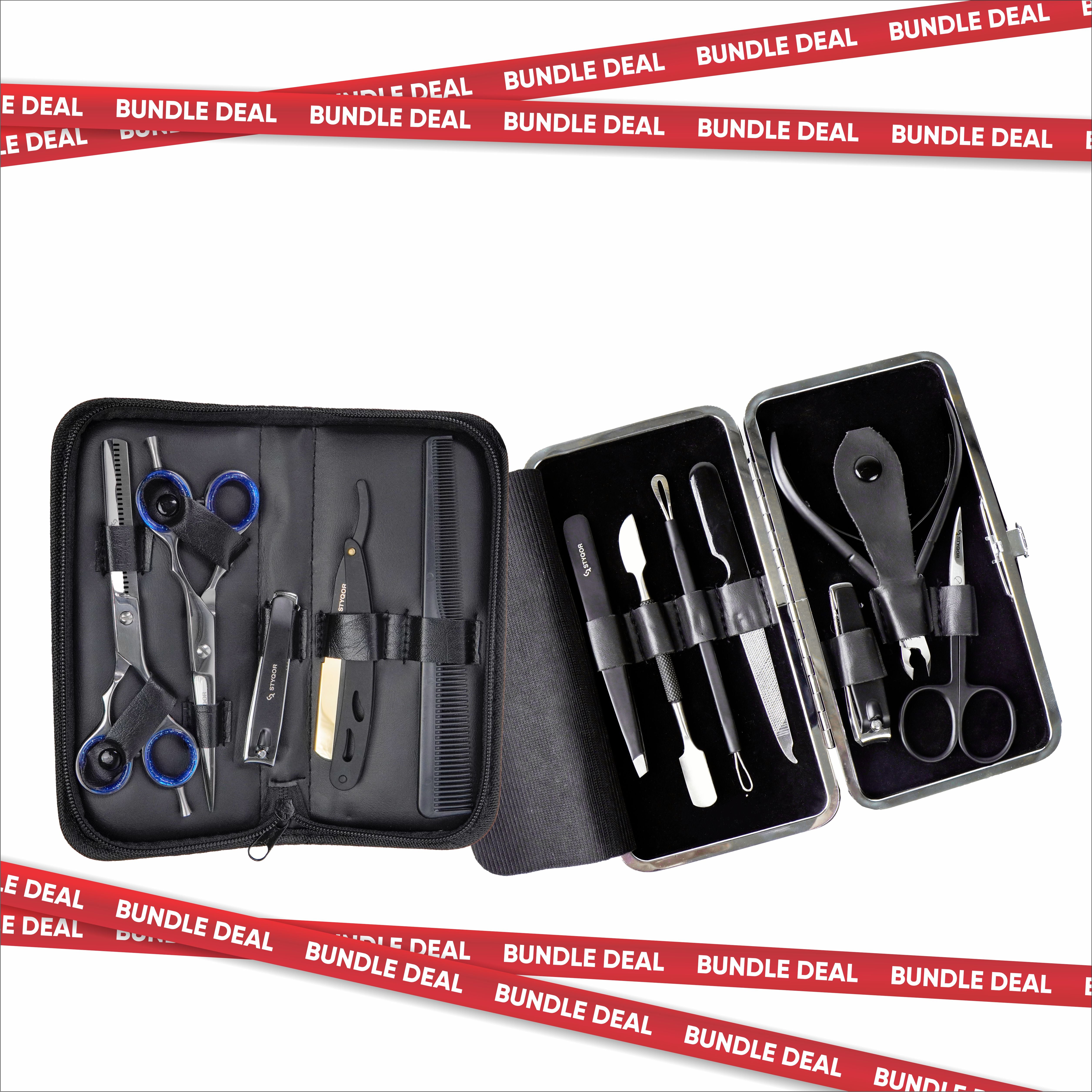 Econo Barber Kit 2.0 + Mani Pedi Kit